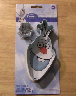 Olaf Frozen and Snowflake Cookie Cutter Wilton
